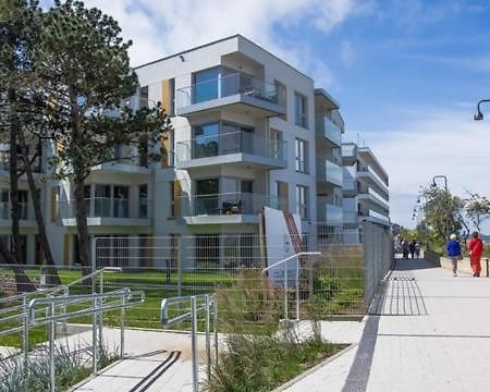Apartament Przy Plazy Arka , Z Widokiem Na Morze :) Mielno  Kültér fotó