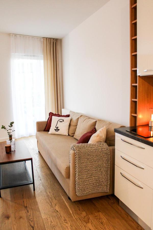 Apartament Przy Plazy Arka , Z Widokiem Na Morze :) Mielno  Kültér fotó