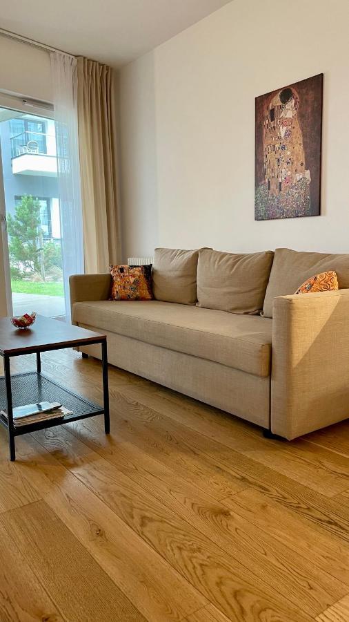 Apartament Przy Plazy Arka , Z Widokiem Na Morze :) Mielno  Kültér fotó